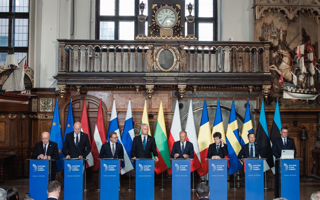 Szczyt Wschodniej Flanki w Gdańsku.